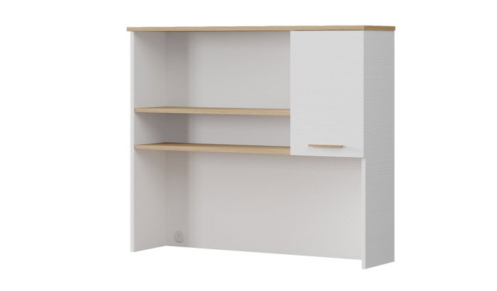 Hanah Home Unidad de Estudio Etto - Mm1.44.21.U1 en Madera y Roble Blanco